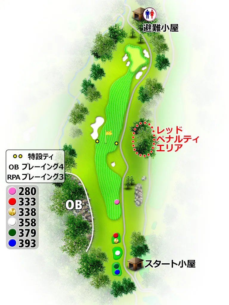 コース案内｜セントクリークゴルフクラブ｜リゾートトラスト
