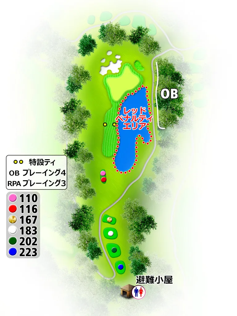 コース案内｜セントクリークゴルフクラブ｜リゾートトラスト
