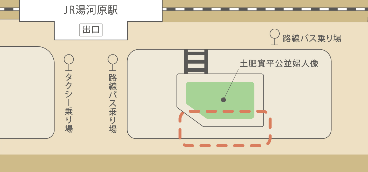 熱海駅送迎バス乗場案内